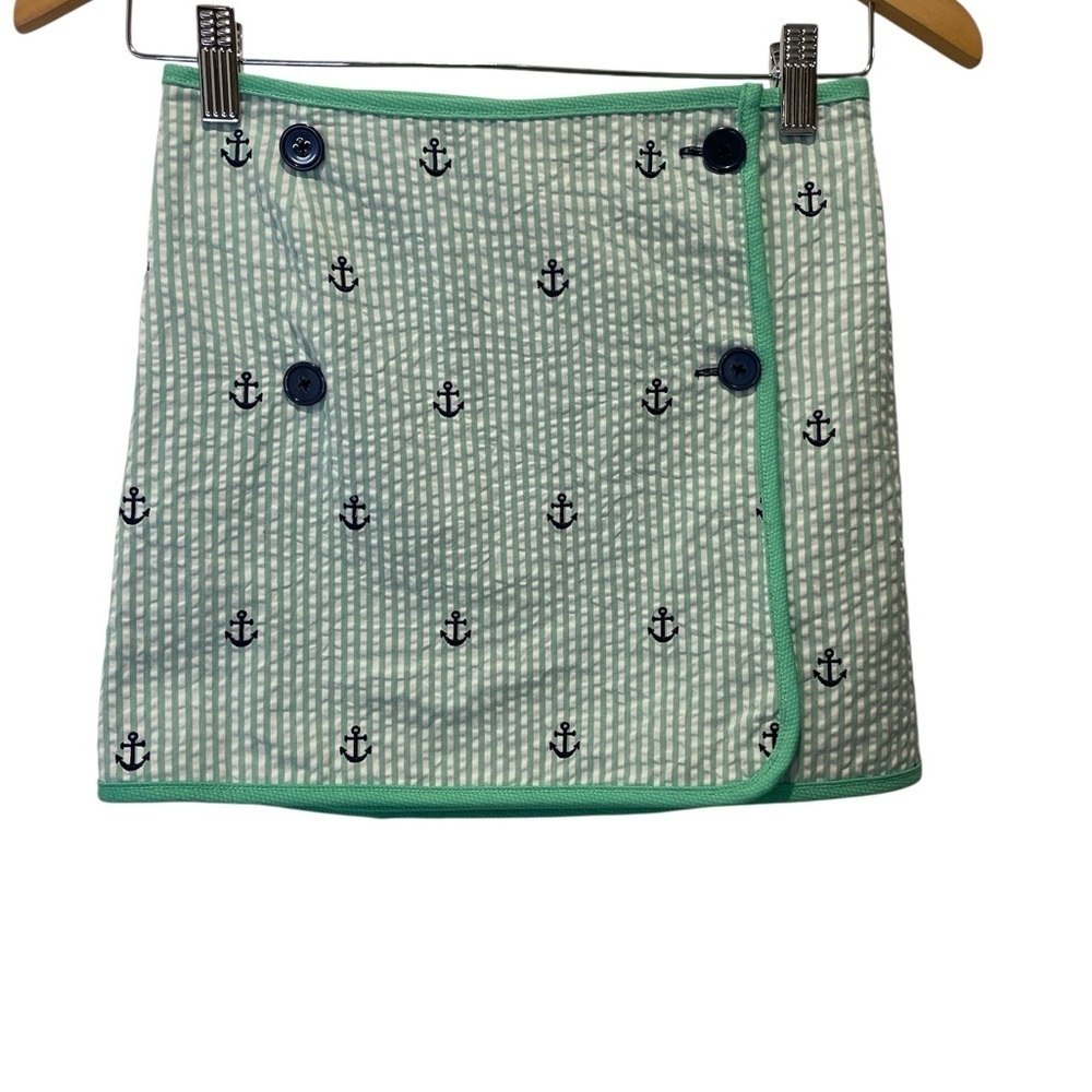 CPC childrenwear Green Anchor Print gilrs Skirt size 8